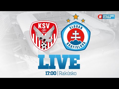 LIVE | Prípravný zápas SV Kapfenberger - ŠK Slovan Bratislava