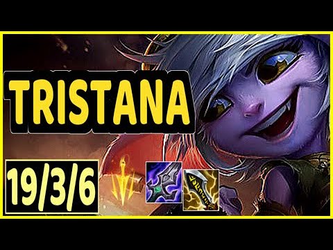 TRISTANA VS ASHE - 19/3/6 KDA ADC GAMEPLAY