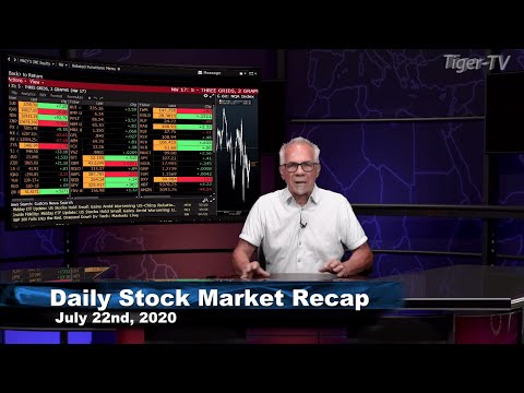 July 22nd, Daily Stock Market Recap with Tom O'Brien - 2020