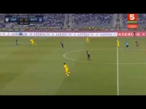 Qarabag FK 0-1 BATE Borisov - Gol de Stanislav Dragun