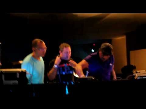 A Sides, Robert Manos, Fats, Marky and Bukem lounging @ Bal Harbour - Sun and Bass 05/09/2012