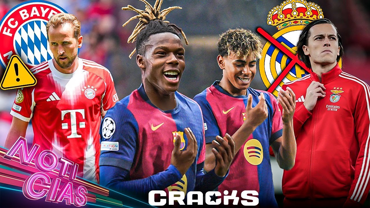 “Sin problema” para traer a Nico; defiende a Lamine | ¡Cuidado Bayern! | Benfica: Nada con Carreras