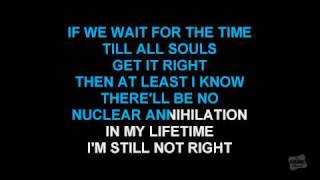 Galileo in the style of Indigo Girls karaoke video