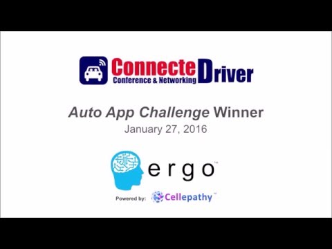 Unveiling Ergo @ ConnecteDriver 2016 logo