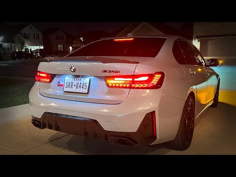 2023 BMW M340i GTS Tail Light Install