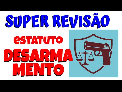 🎯 SUPER REVIEW: Weapons Crimes and the Disarmament Statute - Articles 12 to 16!