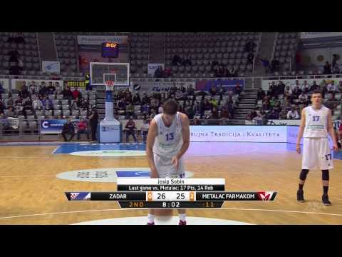 ABA Liga 2014/15, Round 26 match: Zadar - Metalac Farmakom (21.3.2015)