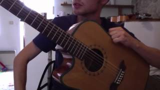 Video thumbnail for 12 String guitar review and demo- Washburn D46SCE by Joe Taylor