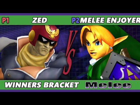 S@X 468 - Zed (Captain Falcon) Vs. Melee_Enjoyer (Link) Smash Melee - SSBM