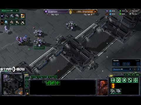 Scaphism (t) vs Shamanas (p) - Starbow game