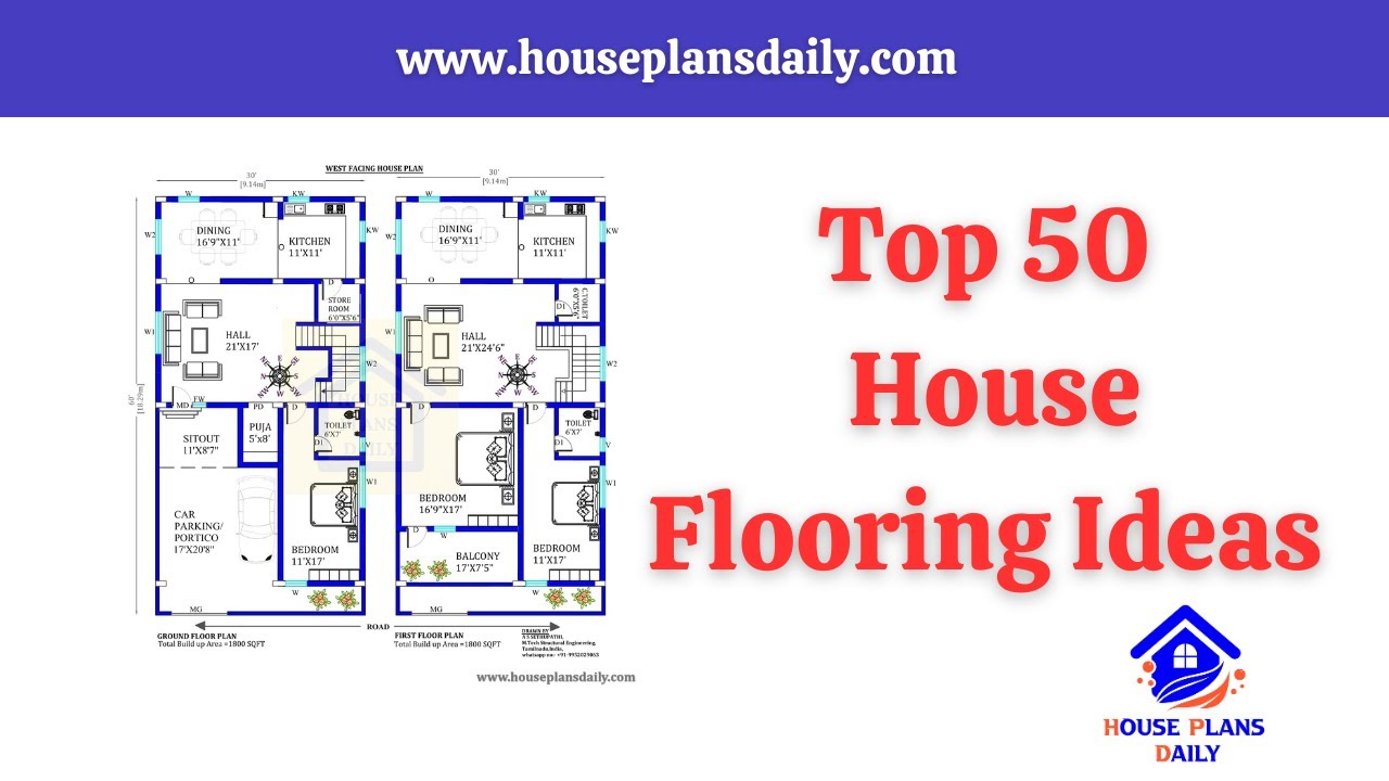 Top 50 House Flooring Ideas | House Plans Daily