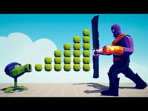 PEA SHOOTER GOD vs EVERY UNIT - Totally Accurate Battle Simulator TABS