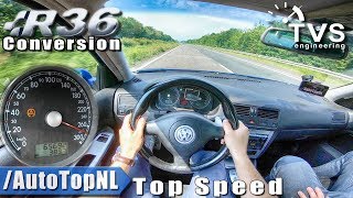 VW Golf MK4 R32 | 415HP R36 SUPERCHARGED | 275km/h AUTOBAHN POV by AutoTopNL