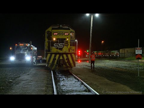 SCT 2MP9 Passes SSR Locomotives Being Refueled - PoathTV Australian Trains & Railways