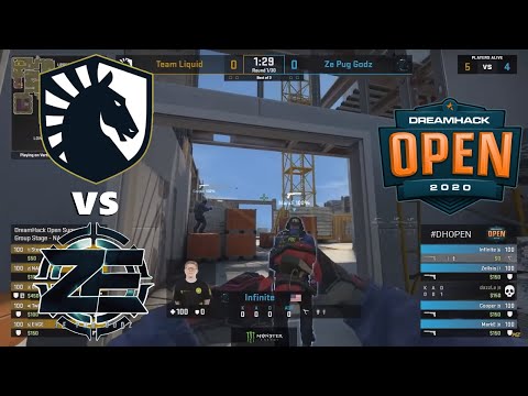 Liquid vs Ze Pug Godz - DreamHack Summer - highlights - CS:GO