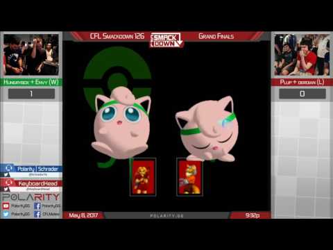 CFL Smackdown 126 Melee - Hungrybox + Envy vs Plup + Derdian - Doubles Grand Finals