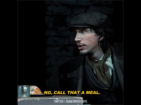 Adam Driver as Snobby Price "Every loafer can't do nothing calls himself a painter." | Major Barbara