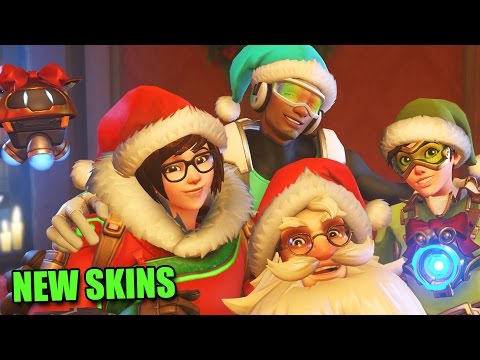 OVERWATCH Winter Wonderland SKINS!!!