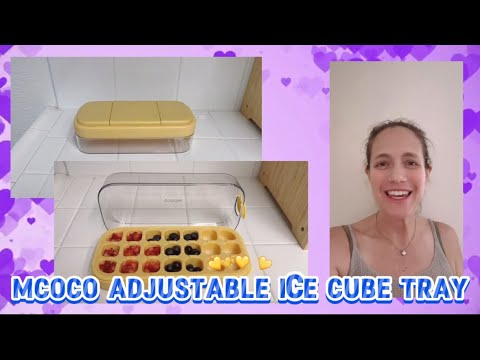 MCOCO Verstellbare Eiswürfelschale