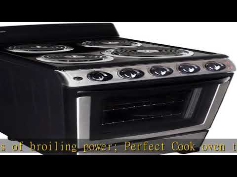 Danby Designer 20-in. Electric Range with Coil Elements and 2.3-Cu. Ft. Oven Capacity in Stainless