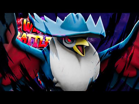 Tera Fighting Honchkrow IS AMAZING!! (Pokemon Scarlet & Violet WiFi Battle)