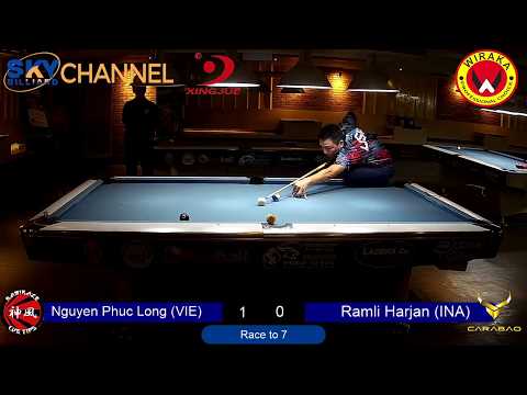 Nguyen Phuc Long (VIE) VS Ramli Harjan (INA) - Asia Qualifier Predator World 10 Ball Championship