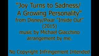 Joy Turns to  Sadness/ A Growing Personality piano arrangement