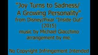 Joy Turns to  Sadness/ A Growing Personality piano arrangement