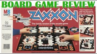 Vintage Zaxxon Board Game - Review & Overview