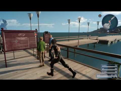 FINAL FANTASY XV PS4 Ugly Water Reflection Bug (Glitch)