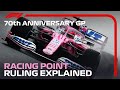 Racing Point Ruling Explained | 70th Anniversary Grand Prix