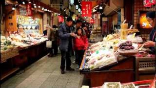 preview picture of video 'Nishiki Ichiba (Market) - Kyoto's Kitchen 【HD】'