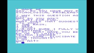 Eliza for the Commodore VIC-20 / Commodore VC-20