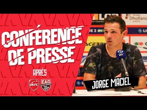 J3, VAFC - EA Guingamp | 🎙️ Conférence de presse d'après match de Jorge Maciel
