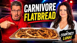 Courtney Luna Joins Me LIVE! | The BEST Carnivore Flatbreads Yet! | Backstage with Chris 📱