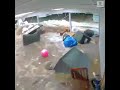 Crazy Moment Basement Wall Gives Way as Ida Floods Crash Through New Jersey