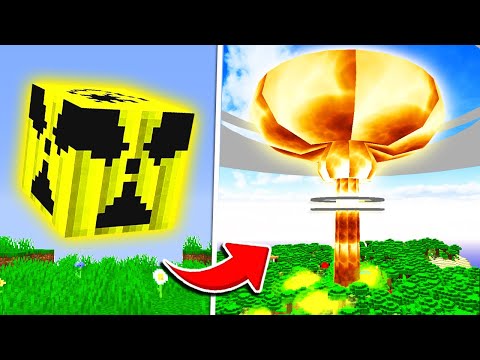 LE NUOVE TNT NUCLEARI DI MINECRAFT ITA