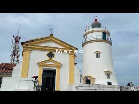 🇲🇴Macao【Guia Fortress and Lighthouse】【4K】