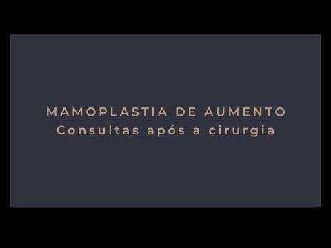 Thumbnail do Vídeo - Consultas após uma mamoplastia de aumento
