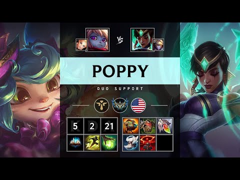 Poppy Support vs Karma - NA Challenger Patch 25.17