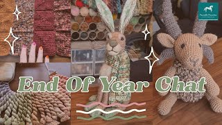 💰What's my 2025 business income, some finished crochet pieces and a rather lovely hare!! 🐇