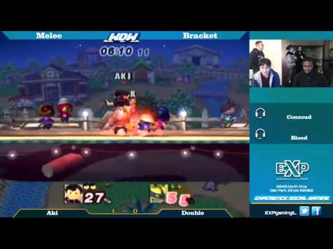 WDW - 12/23/15 - Aki (Ness) vs Double (Lucario) - Winner's Quarters
