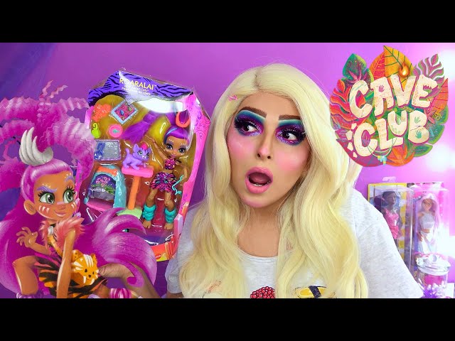 Vídeo relacionado con Mattel Cave Club Muñeco Slate, muñeca prehistórica con Mascota y Accesorios GNL87