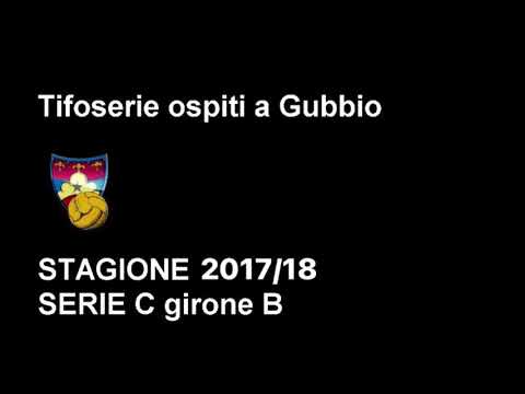 Tifoserie ospiti a Gubbio stagione 2017/18 Serie C girone B