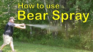 Bear Safety Part 2: Bear Spray and How to Use it!