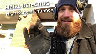 Metal Detecting A School In Lower Michigan