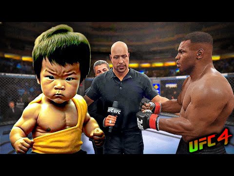 Super Manly Little Dragon vs. Mike Tyson (EA sports UFC 4) - Rematch