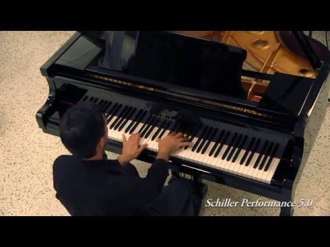 Schiller Leipzig Baby Grand Piano Mahogany Polish image 7