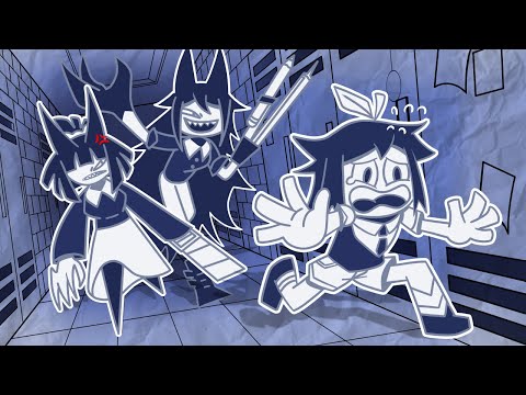 ABBIE vs MISS CIRCLE?! FUNDAMENTAL PAPER EDUCATION 2D ANIMATION