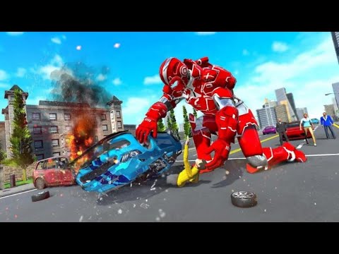 Ambulance Robot Transformation Doctor Robot Rescue Mission Android Gameplay